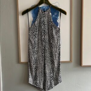 Zimmermann Black and White Patterned Dress